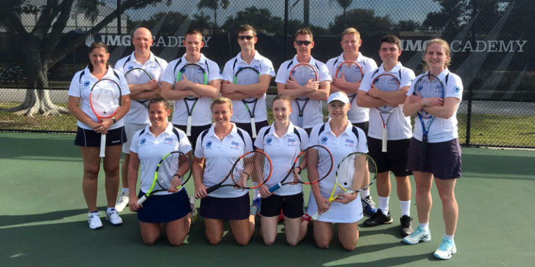 RAF Tennis at the IMG Academy