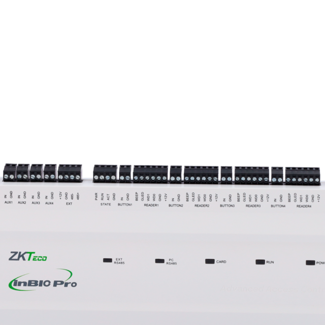ZKTeco inBio 460 Pro Biometric & RFID Access Controller - Image 4