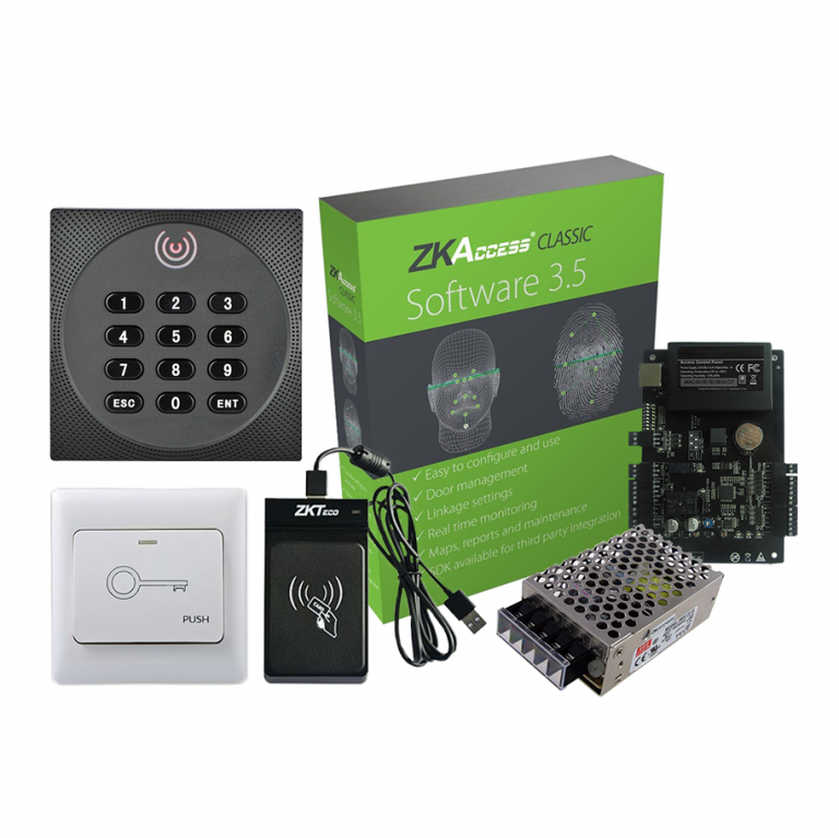 Bundle Control Systems ZKTeco RFID Access Control Bundle - Idency