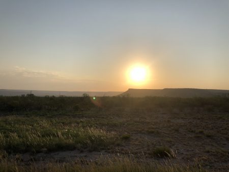 Sunrise in Iraan