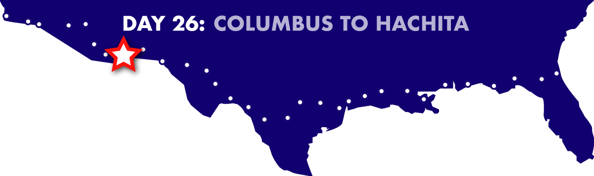 Day 26: Columbus to Hachita