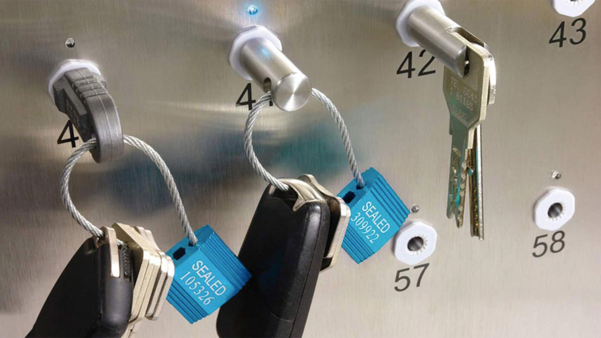 electronic key cabinet