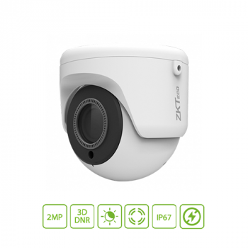 ZKTeco STARVIS 2MP IR Motorised Dome Network Camera with PoE