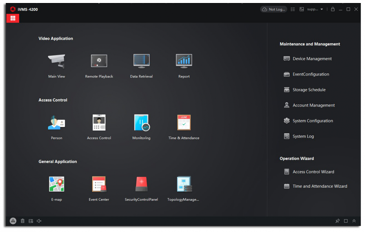 Safire Center Software