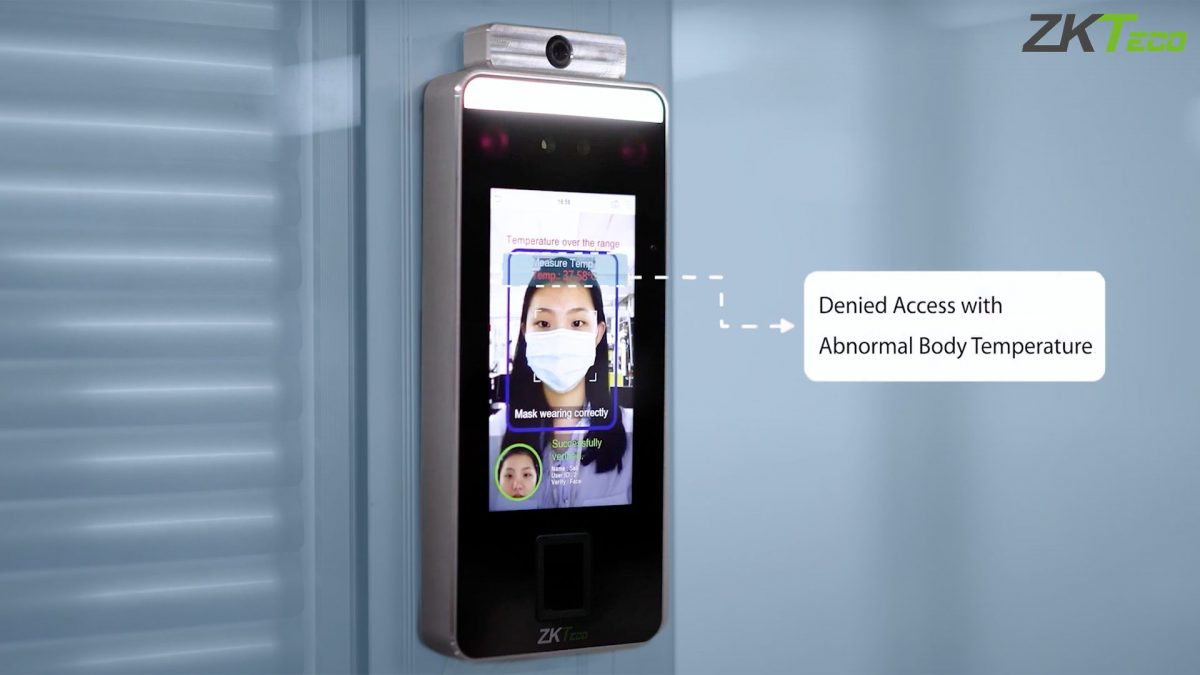 ZKTeco Speedface Fever Detection