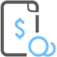 invoice cost icon
