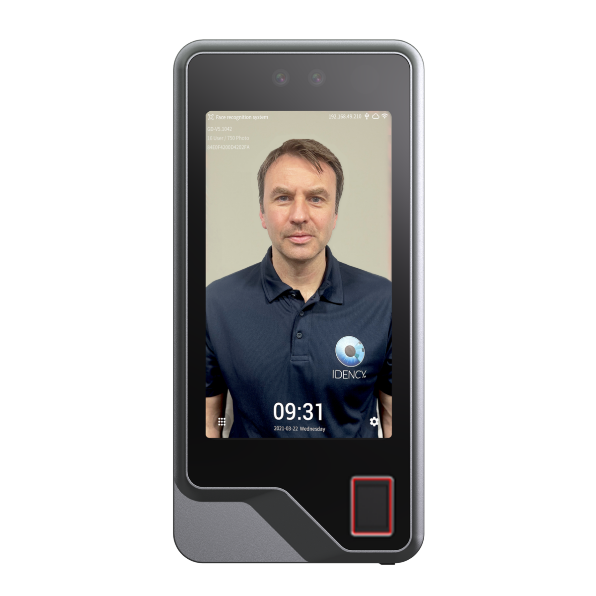 Uni-Ubi UFace 5 Pro fingerprint product image