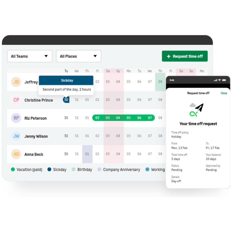 Sage timesheets and mobile